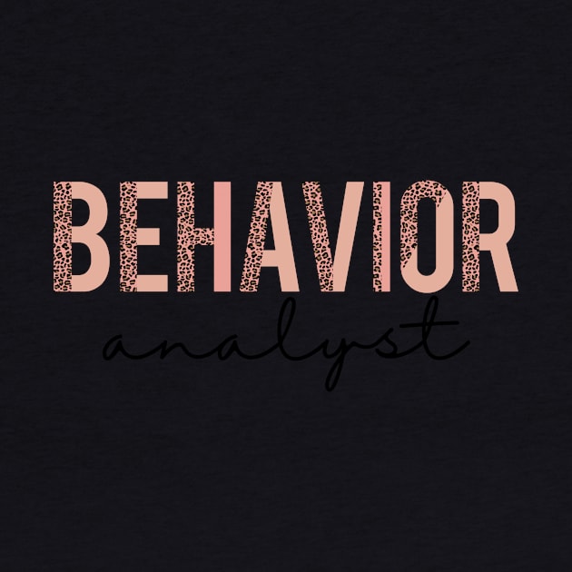 Behavior Analyst apparel or gift for every BA, BCBA or ABA Therapy student. Behavior Analyst appreciation gift by The Mellow Cats Studio